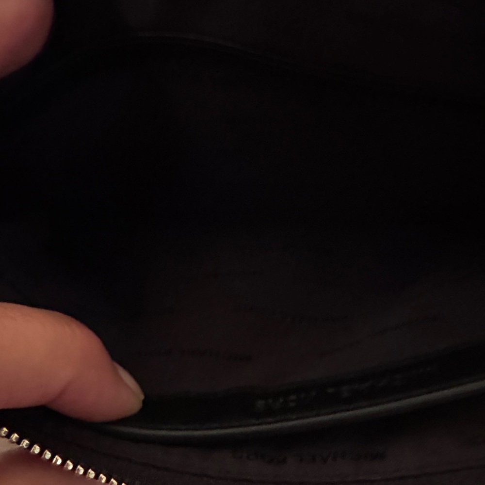 Michael Kors Black Wristlet with Gold Floral Accents/ Bundle deal - Picture 5 of 6